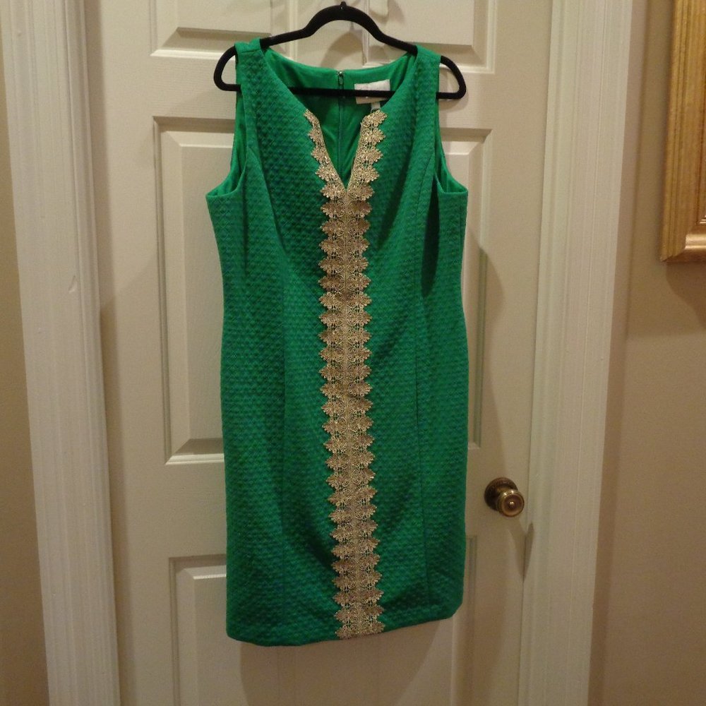 NWT Kelly Green Shift Dress - Southern Charm